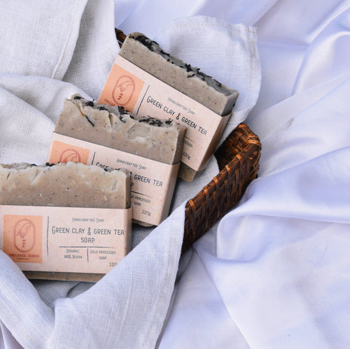 MyTindy Green Clay & Green Tea Soap