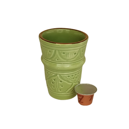 MyTindy Green Moroccan Coffee Cup