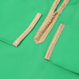 MyTindy Green Moroccan Djellaba for girls kids, view 2