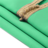 MyTindy Green Moroccan Djellaba for girls kids, view 3