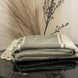 MyTindy Green Moroccan Towel, view 2