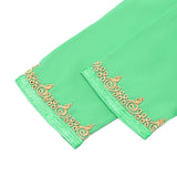 MyTindy Green Paris Moroccan Djellaba for girls kids, view 4