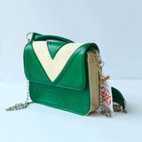 MyTindy Green Triangle Bag, view 2