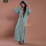 MyTindy Grey Blue Djellaba, view 3