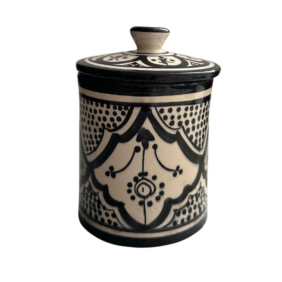 MyTindy Grey Ceramic Jar 3