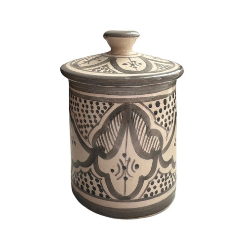 MyTindy Grey Ceramic Jar 5