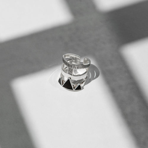 MyTindy Grey Eben Ring