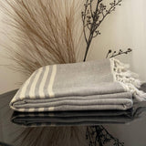 MyTindy Grey Moroccan Towel, view 2