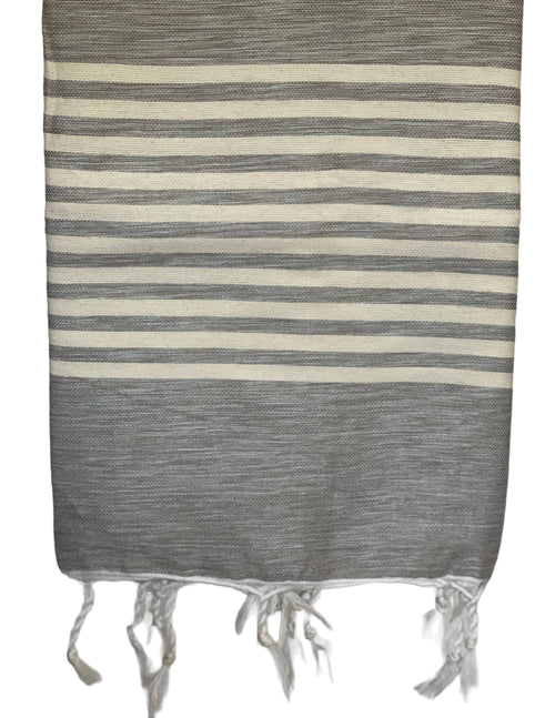 MyTindy Grey Moroccan Towel