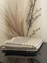 MyTindy Grey Moroccan Towel, view 3