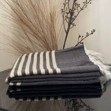 MyTindy Grey Moroccan Towel, view 2