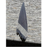 MyTindy Grey Moroccan Towel, view 3