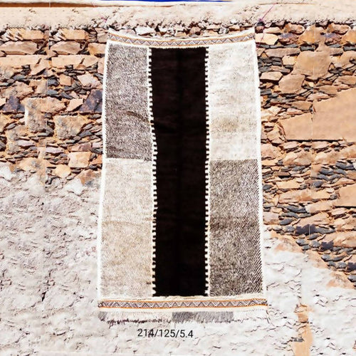 MyTindy Grey Tones Moroccan Rug