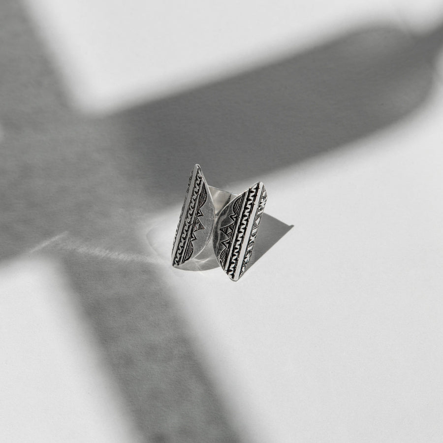 MyTindy Grey Window Ring