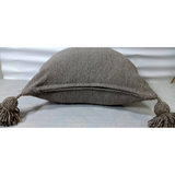 MyTindy Grey Wool Berber Pillow, view 2