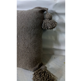 MyTindy Grey Wool Berber Pillow, view 3