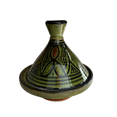 MyTindy Green Tagine with Pattern - S