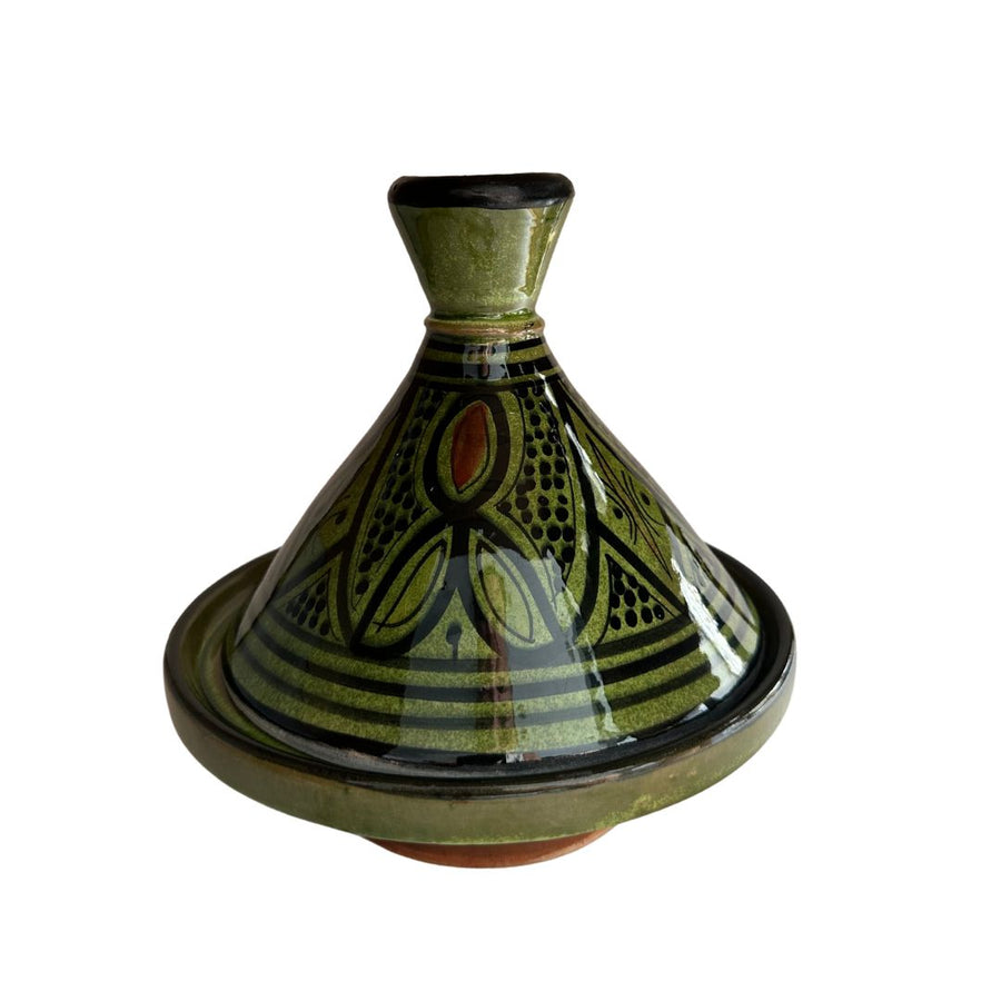 MyTindy Green Tagine with Pattern - S