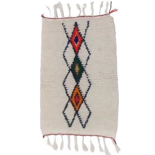 MyTindy HaL El Qfal White Rug 74x46