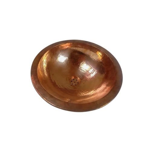 MyTindy Hammered Drop-in Copper Sink