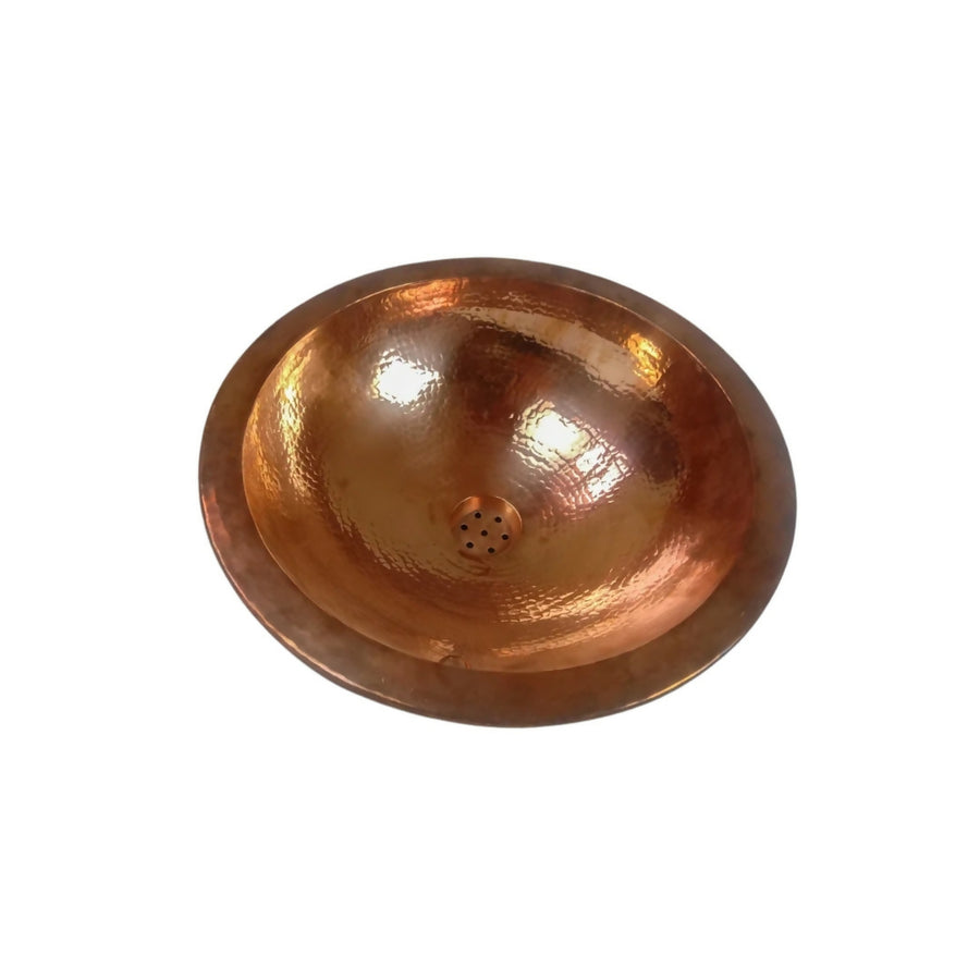 MyTindy Hammered Drop-in Copper Sink