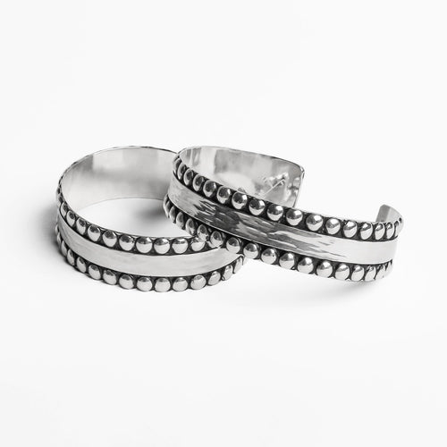 MyTindy Hammered Studs Bangle BRACELET