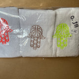 MyTindy HAMSA - Set of 6 Moroccan Embroidery Towels, view 2