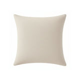 MyTindy Hand-Embroidered Fish & Coral Decorative Cushion – 100% Natural Beige Canvas (40x40 cm), view 3