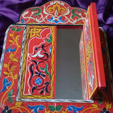 MyTindy Hand Painted Moroccan Mirror with Doors, view 3