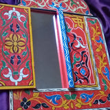 MyTindy Hand Painted Moroccan Mirror with Doors, view 4