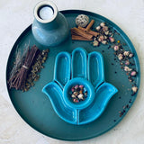 MyTindy Hand-Shaped Hamsa Apetizer Plate, view 2