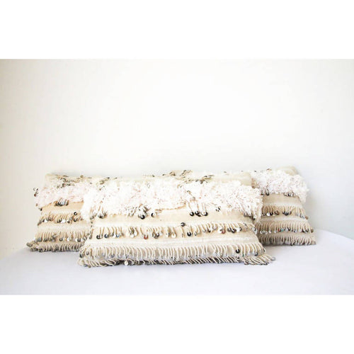 MyTindy Handira cushion in wool and sequins XL