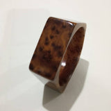 MyTindy Handmade Bangle Thuja Wooden bracelet, view 3