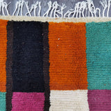MyTindy Handmade Boujaad Moroccan Rug - Authentic Berber Wool Carpet for Stylish Home Decor, view 4