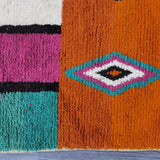 MyTindy Handmade Boujaad Moroccan Rug - Authentic Berber Wool Carpet for Stylish Home Decor, view 5