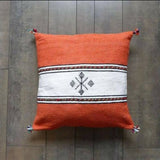 MyTindy Handmade embroidered and striped cushion - Several colors available, view 2