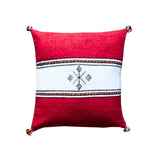 MyTindy Handmade embroidered and striped cushion - Several colors available, view 5