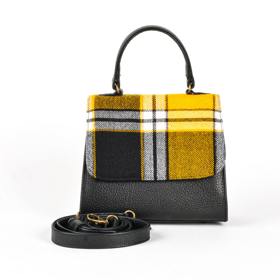 MyTindy Handmade Moroccan Leather Kilim Bag – Authentic Design