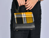 MyTindy Handmade Moroccan Leather Kilim Bag – Authentic Design, view 3