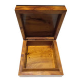 MyTindy Handmade Thuja Wood Box with Seashell Ornaments, view 2