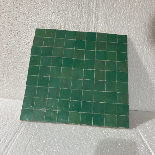 MyTindy Handmade Unicolor Moroccan Zellige -  Fez Handmade Clay Tile Moroccan Zellige - Zellige Floor Tiles - Zellige Tiles
