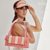 MyTindy HAYAT - Raffia Clutch, view 3