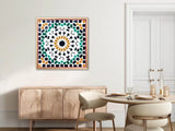 MyTindy Heart of Raoyfah - Moroccan mosaics zellige Wall Art, view 2