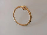 MyTindy Heavy Solid Brass Towel Ring, view 3