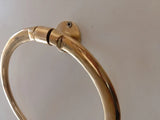 MyTindy Heavy Solid Brass Towel Ring, view 4
