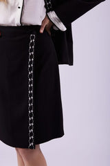 MyTindy Hot wrap skirt suit TEKAPO, view 4