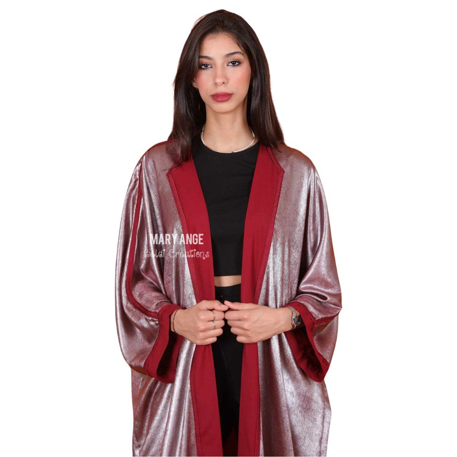 MyTindy ILA Red Moroccan Kimono