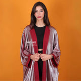 MyTindy ILA Red Moroccan Kimono, view 2