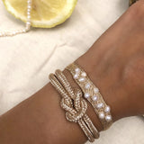MyTindy Izy bracelet with freshwater pearls, view 3