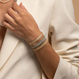 MyTindy Izy n°1 bracelet in Rose Gold Purple, view 4